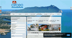 Desktop Screenshot of circeoimmobiliare.com