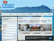 Tablet Screenshot of circeoimmobiliare.com